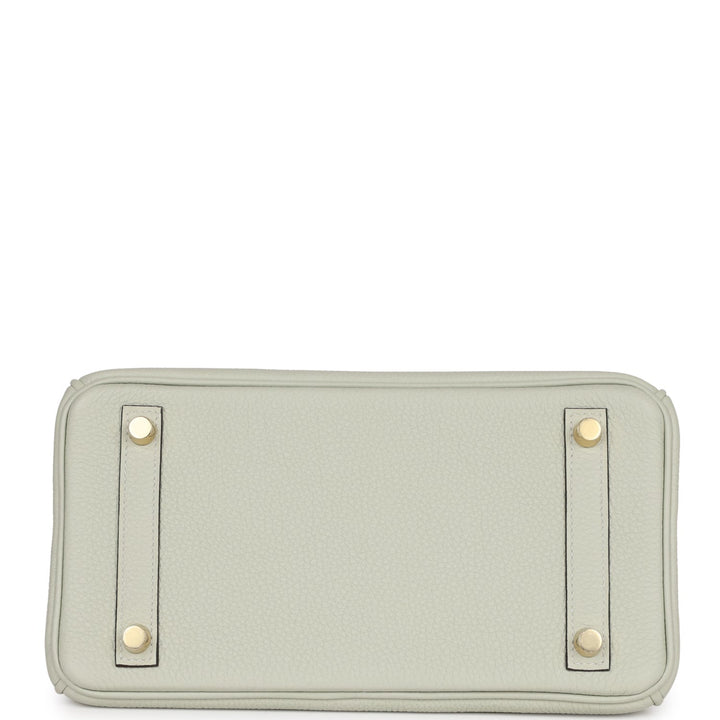 Hermes Birkin 25 Gris Neve Togo Gold Hardware