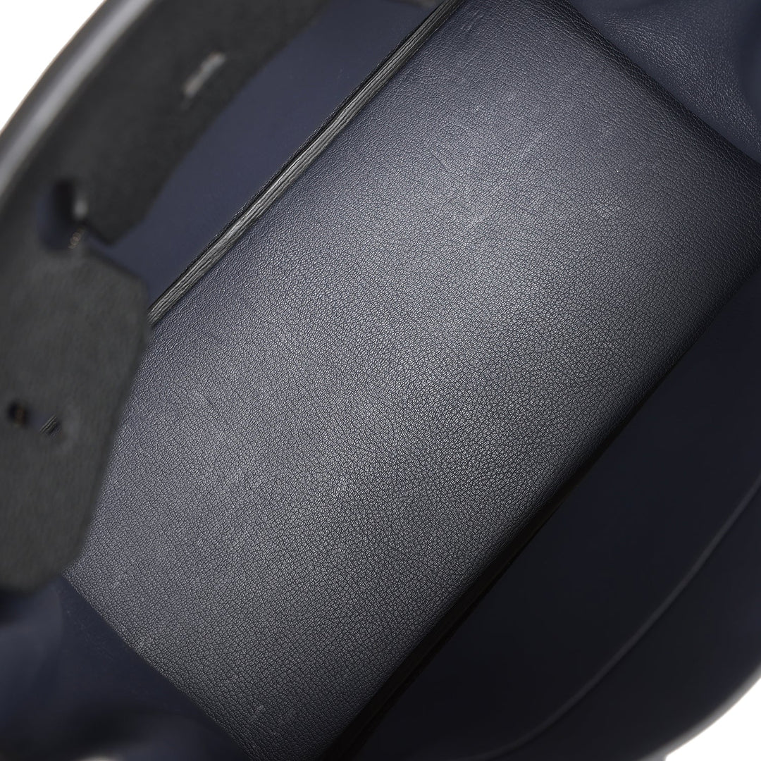 Premium Handmade Hermes Horseshoe Stamp (HSS) Birkin 40 Black Verso Clemence Brushed Palladium Hardware