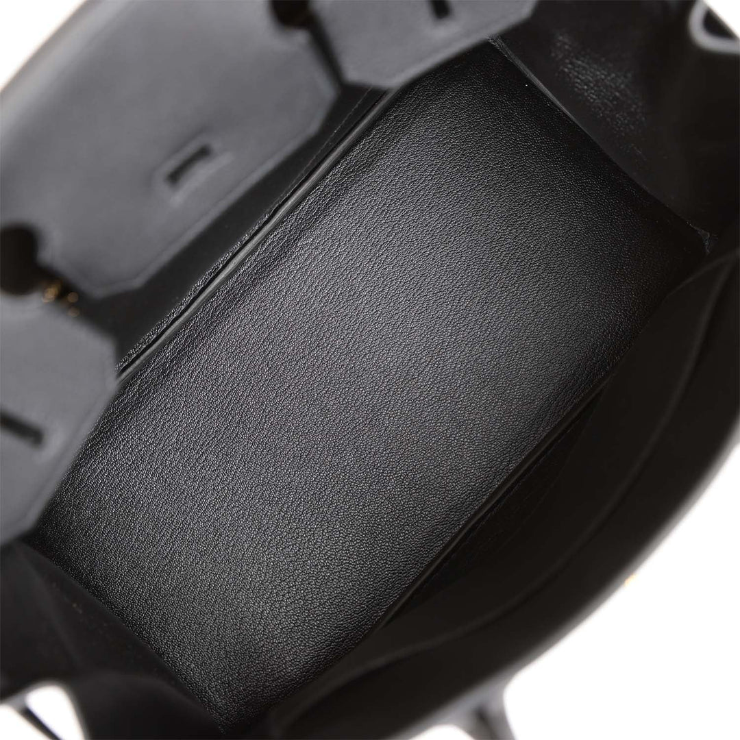 Top quality Hermes Birkin 30 Black Togo Gold Hardware
