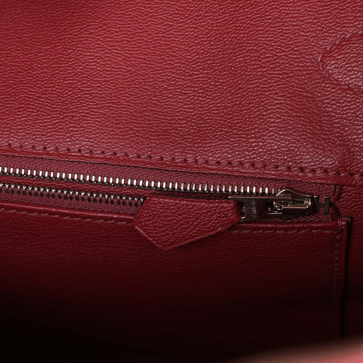 Top quality Hermes Birkin 35 Bois de Rose Matte Alligator Palladium Hardware