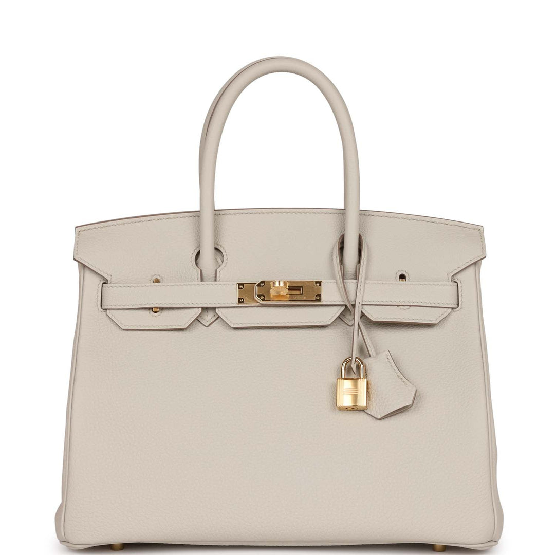 top quality Hermes Birkin 30 Beton Togo Gold Hardware