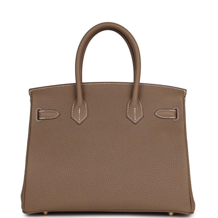 Hermes Birkin 30 Etoupe Togo Gold Hardware