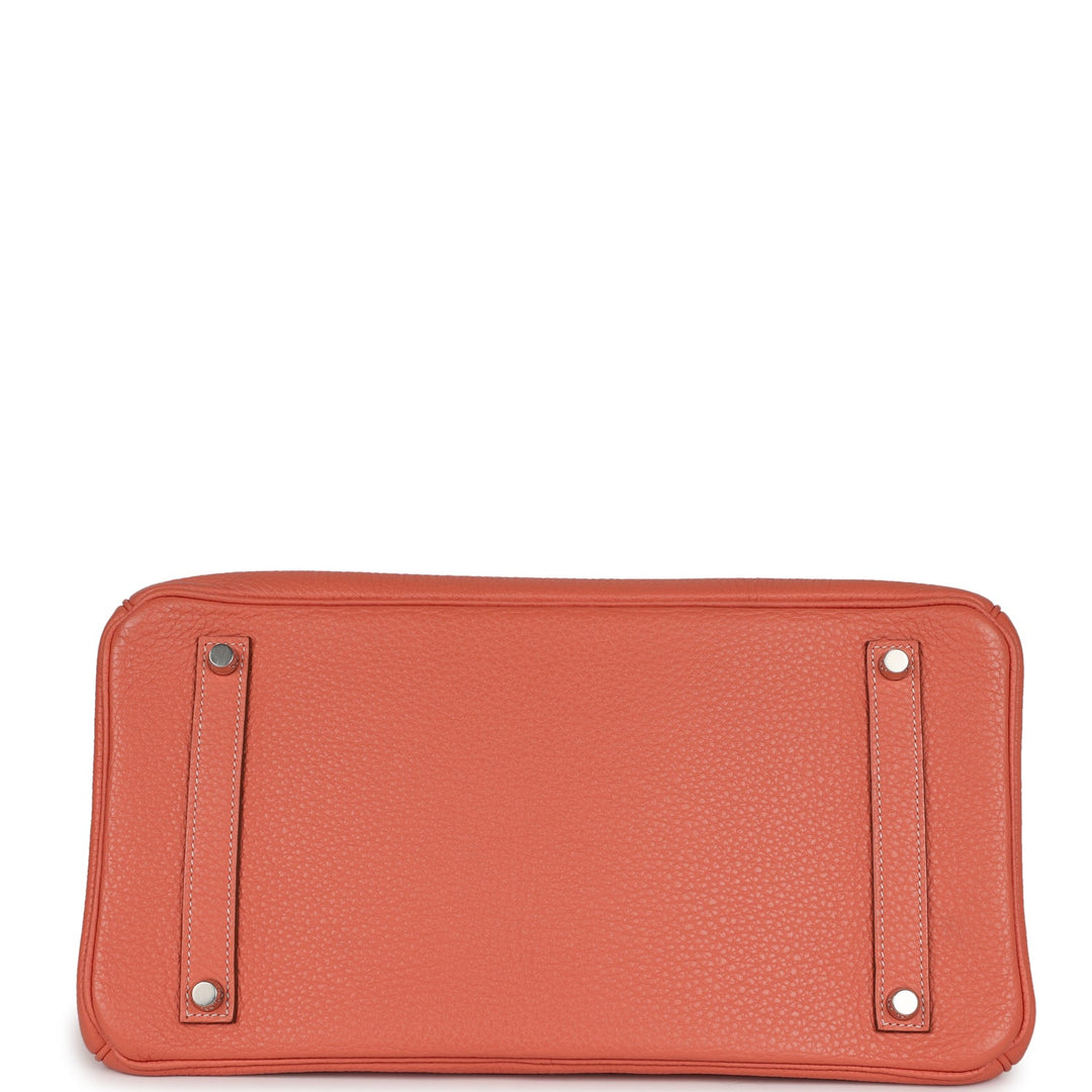 Top quality Hermes Birkin 35 Crevette Clemence Palladium Hardware