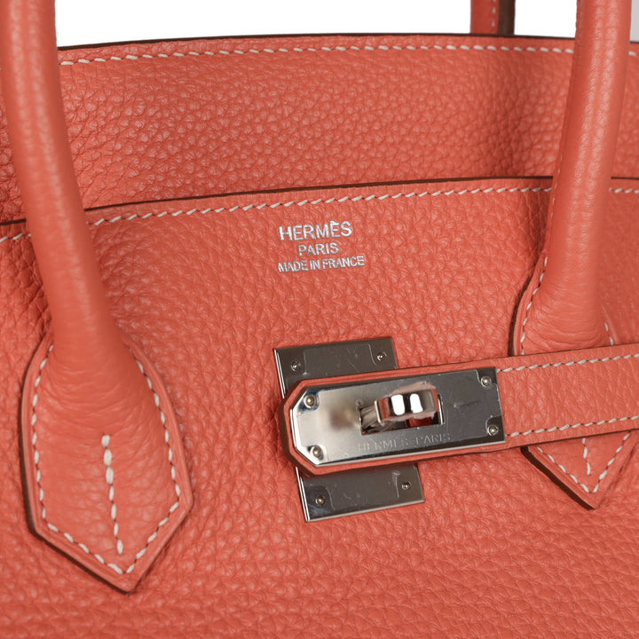 Top quality Hermes Birkin 35 Crevette Clemence Palladium Hardware