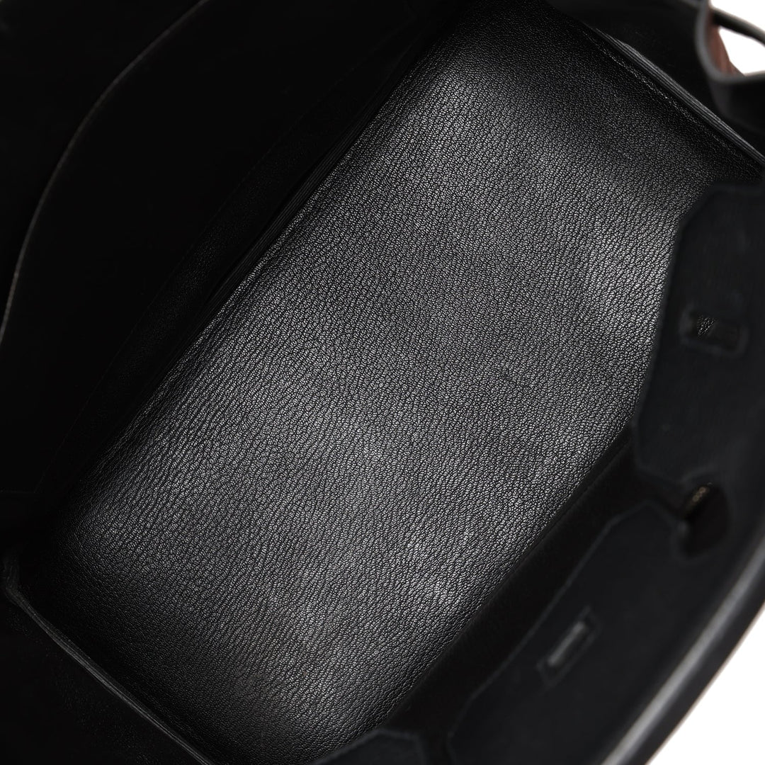 Top quality Hermes Birkin 35 Black Togo Palladium Hardware