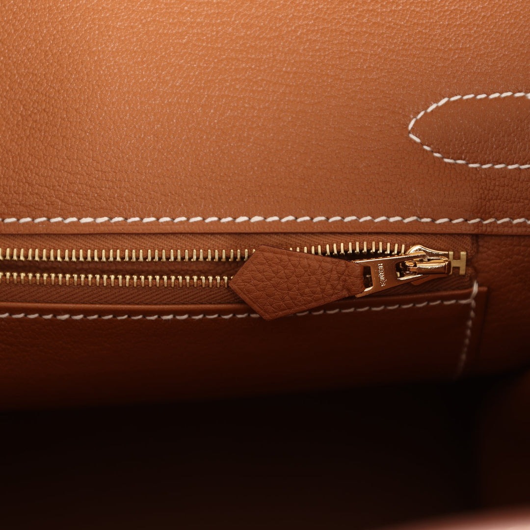Top quality Hermes Birkin 30 Gold Togo Gold Hardware