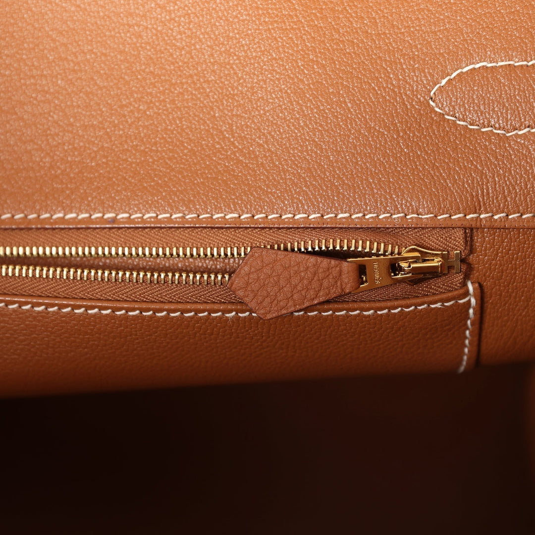 Top quality Hermes Birkin 35 Gold Togo Gold Hardware
