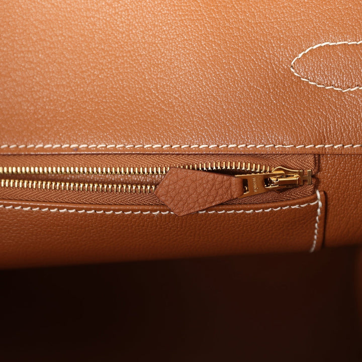 Top quality Hermes Birkin 35 Gold Togo Gold Hardware