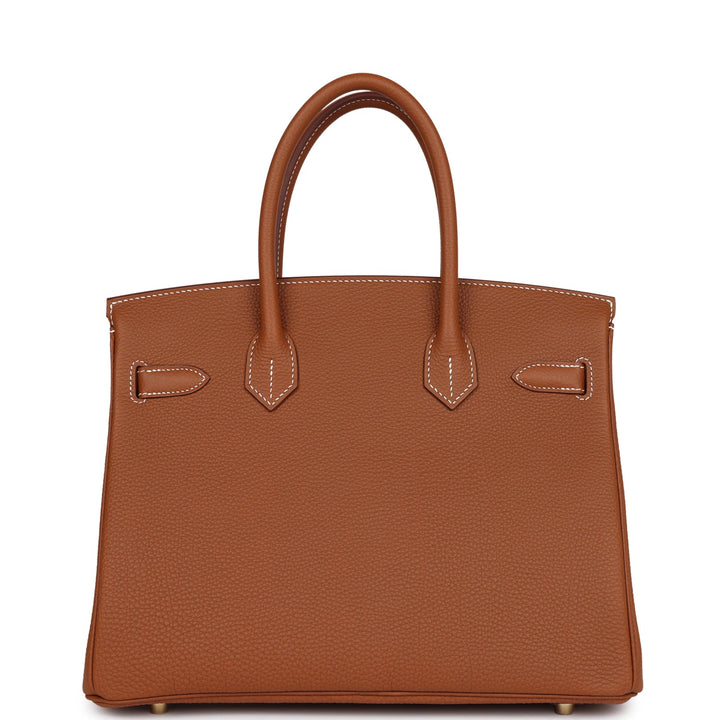 Top quality Hermes Birkin 30 Gold Togo Gold Hardware