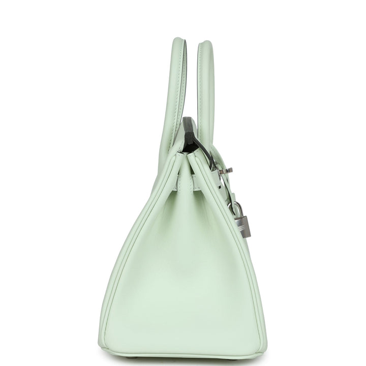 Top quality Hermes Birkin 25 Vert Fizz Swift Palladium Hardware