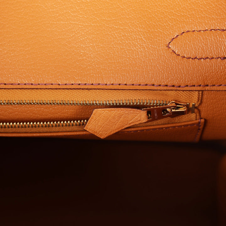 Top quality Hermes Birkin 30 Gold Ostrich Gold Hardware