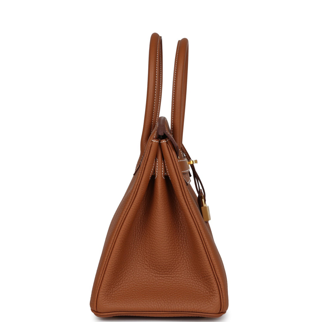 Top quality Hermes Birkin 30 Gold Togo Gold Hardware