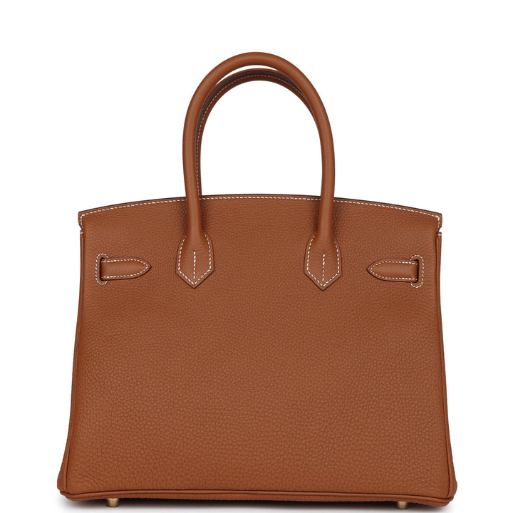 Top quality Hermes Birkin 30 Gold Togo Gold Hardware