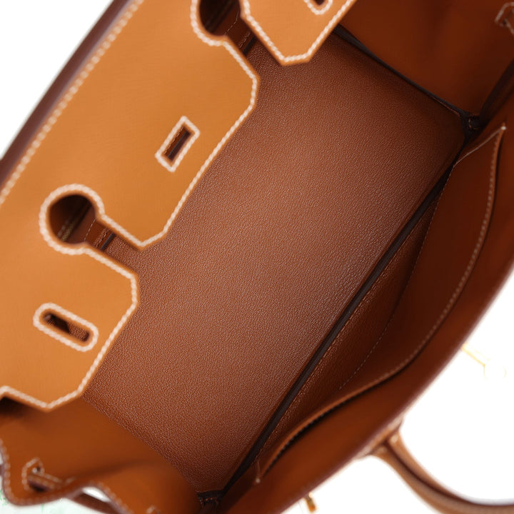 Top quality Hermes Birkin 30 Gold Epsom Gold Hardware