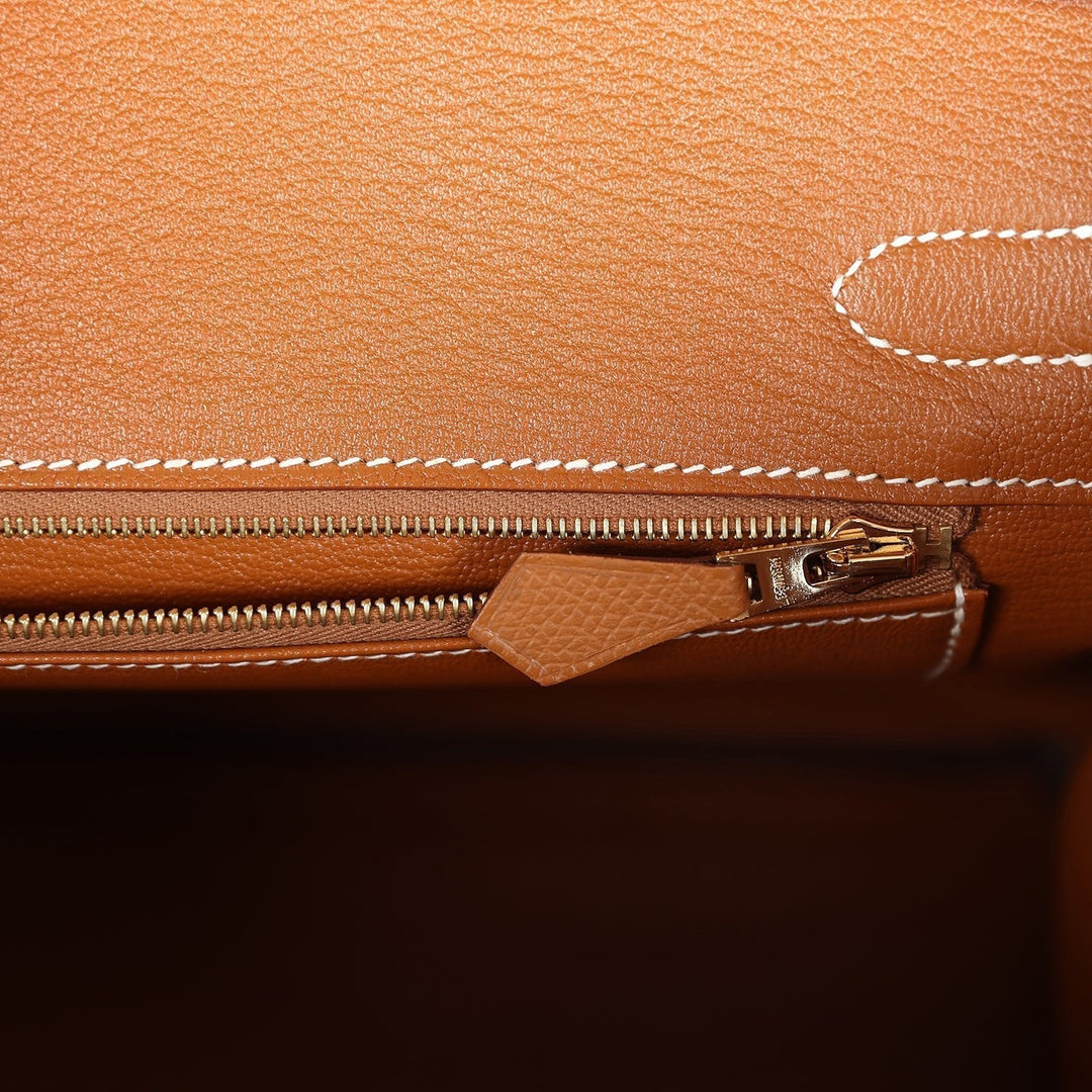 Top quality Hermes Birkin 30 Gold Epsom Gold Hardware