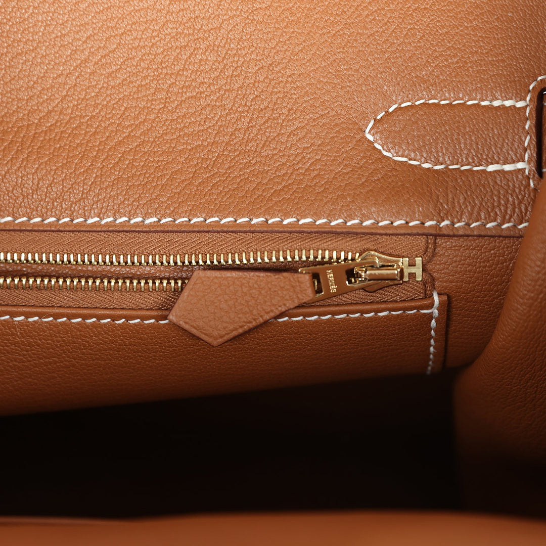 Top quality Hermes Birkin 30 Gold Togo Gold Hardware