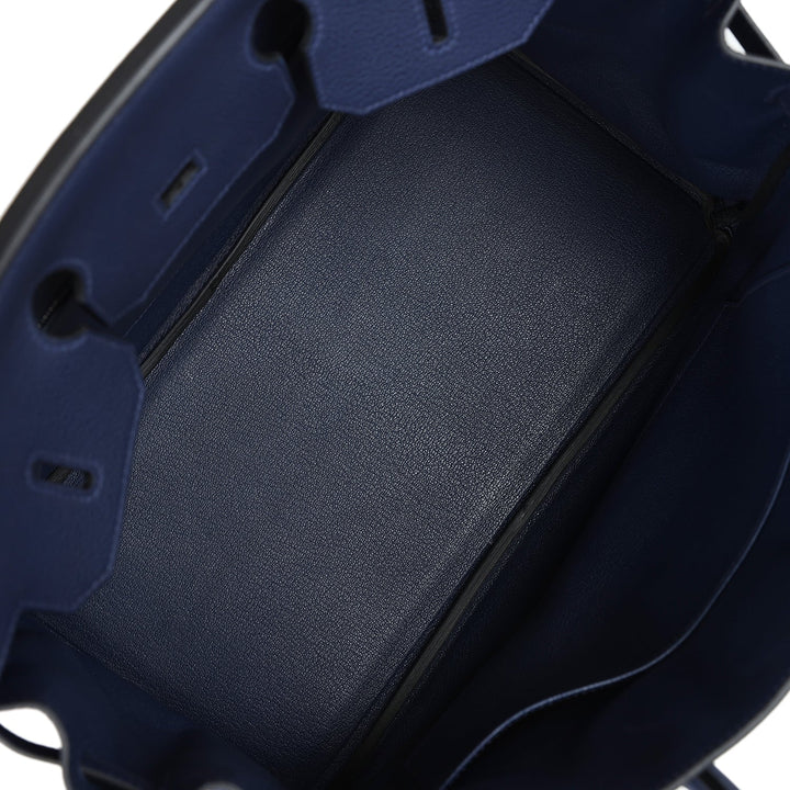 Hermes Birkin 35 Bleu Saphir Togo Palladium Hardware