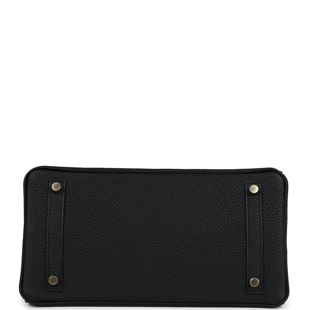 Hermes Birkin 30 Black Togo Gold Hardware