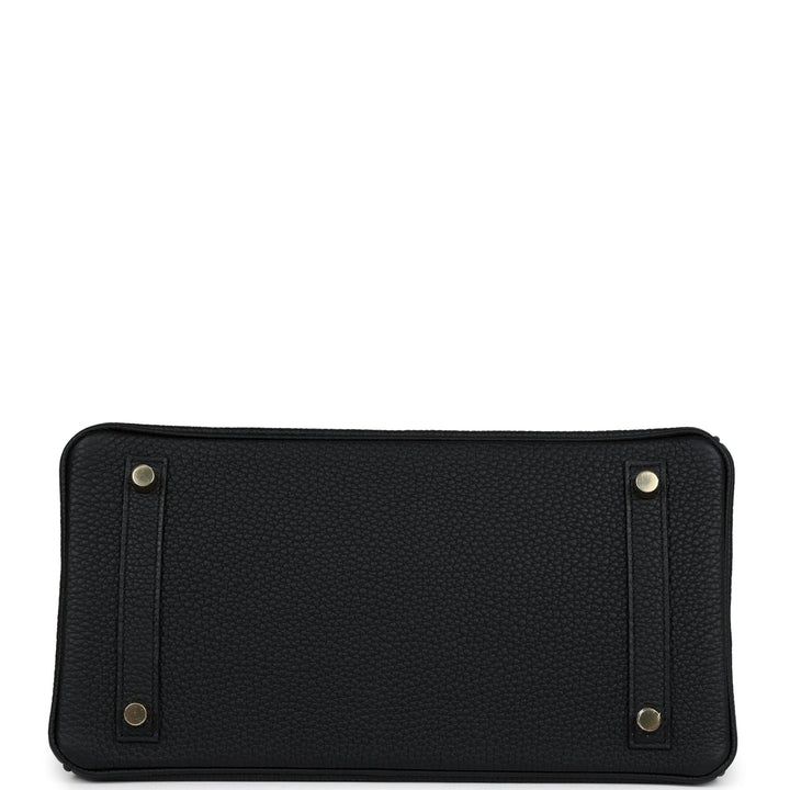 Hermes Birkin 30 Black Togo Gold Hardware