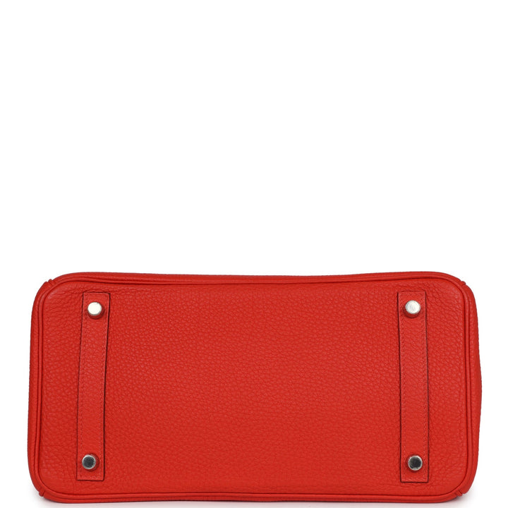 Hermes Birkin 30 Capucine Togo Palladium Hardware