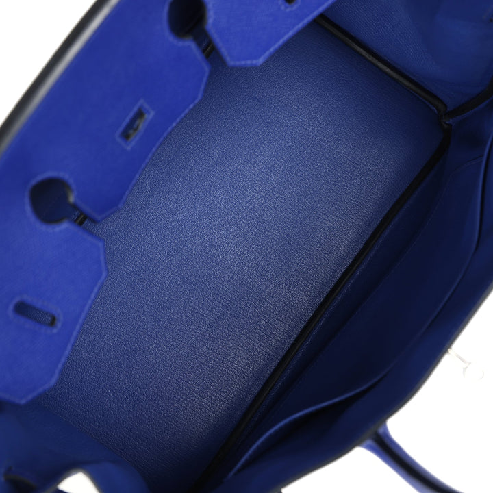Hermes Birkin 35 Bleu Electric Epsom Palladium Hardware