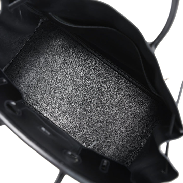 New Hermes Birkin 35 Black Box Palladium Hardware