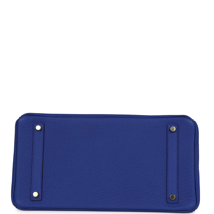 Hermes Birkin 35 Bleu Electric Togo Gold Hardware