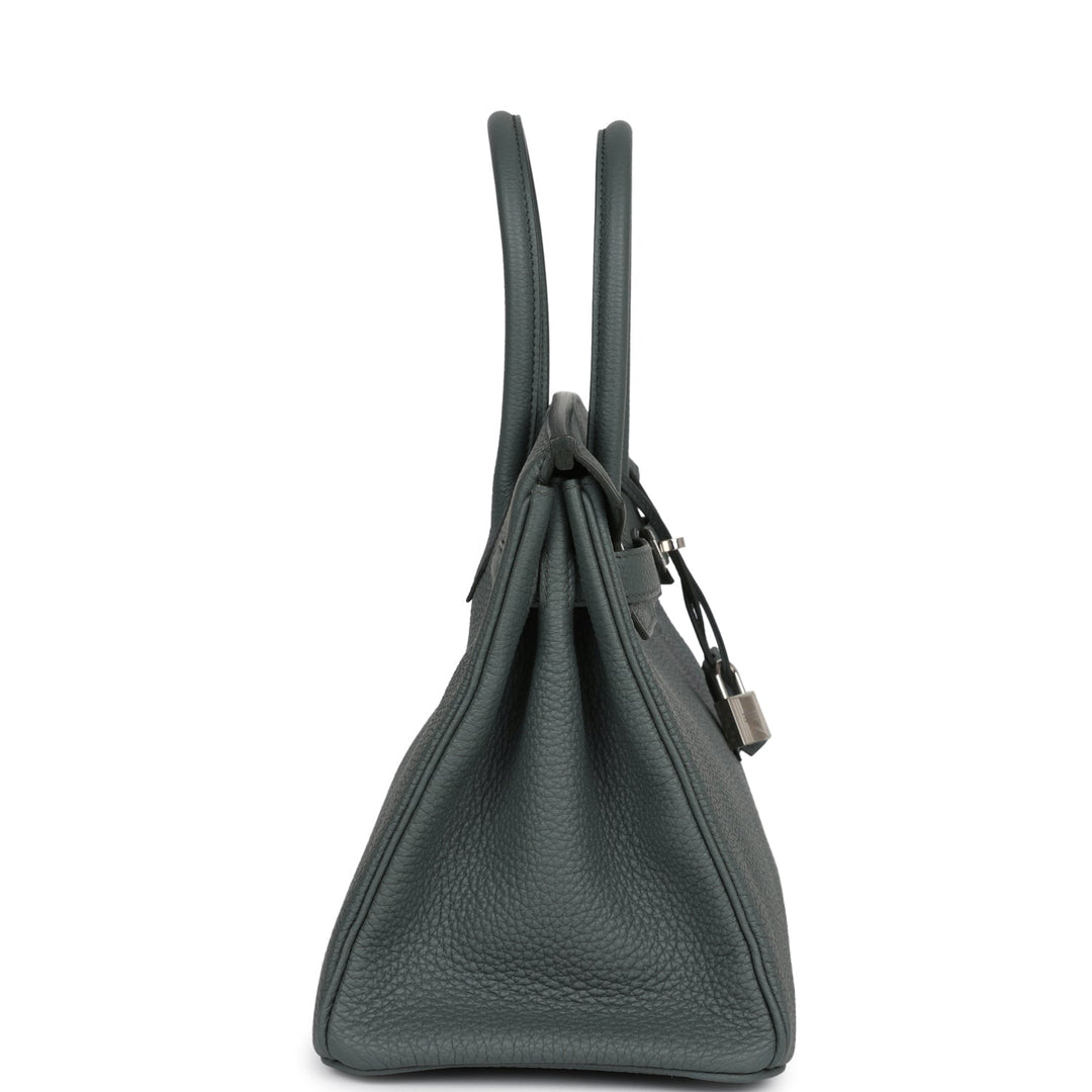 Hermes Birkin 30 Vert Amande Togo Palladium Hardware