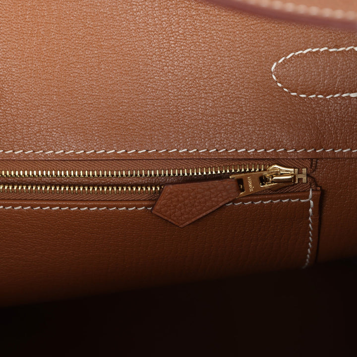 New Hermes Birkin 35 Gold Togo Gold Hardware