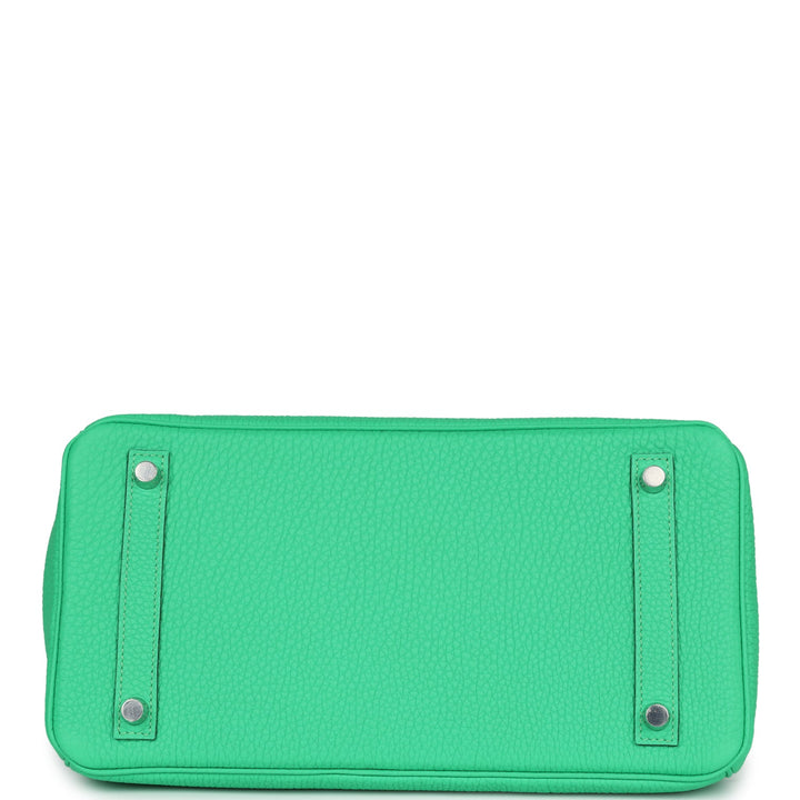 Hermes Birkin 30 Vert Comics Togo Palladium Hardware