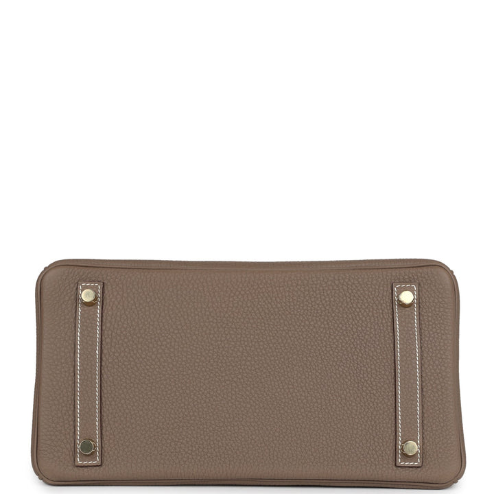 Hermes Birkin 30 Etoupe Togo Gold Hardware