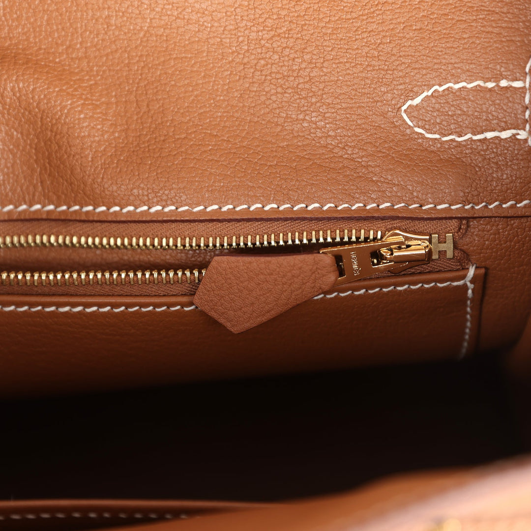 New Hermes Birkin 25 Gold Togo Gold Hardware