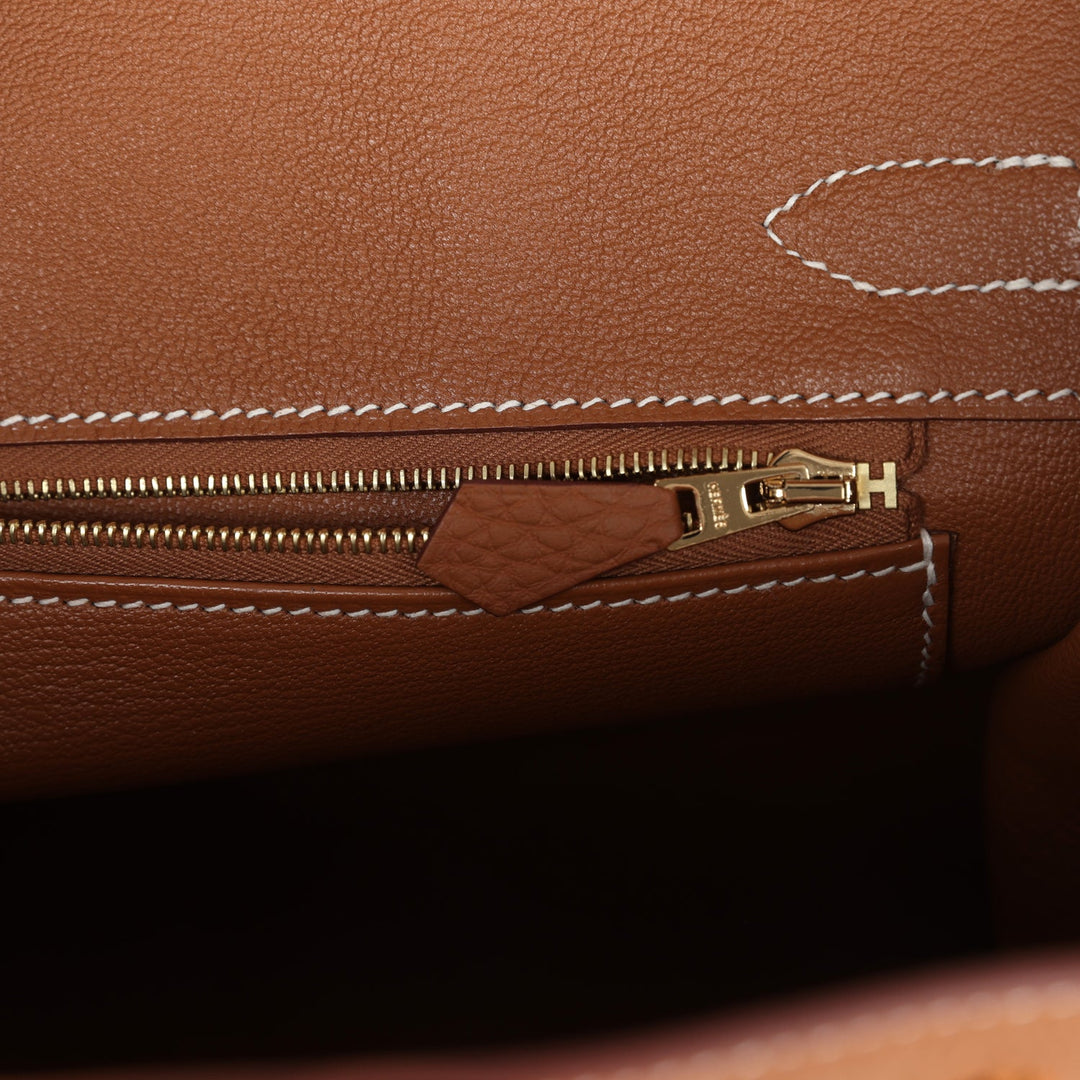 Hermes Birkin 30 Gold Togo Gold Hardware