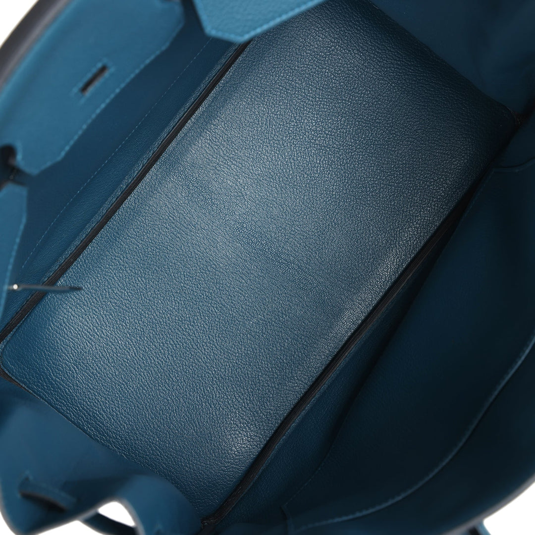 Hermes Birkin 35 Colvert Togo Palladium Hardware