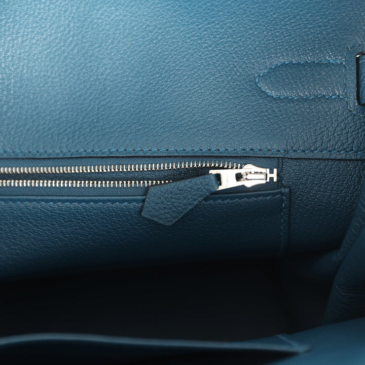 Hermes Birkin 35 Colvert Togo Palladium Hardware