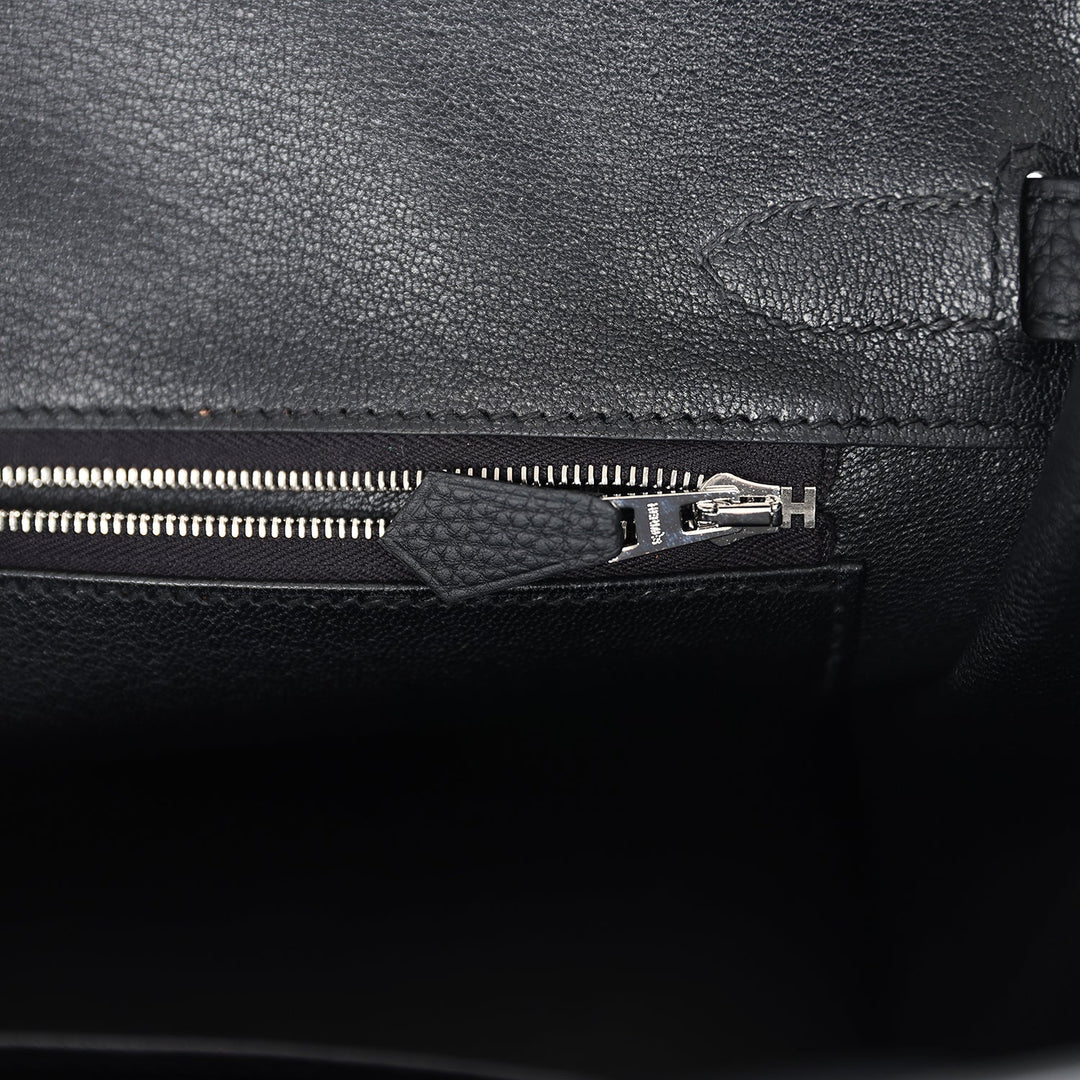 Hermes Birkin 30 Black Togo Palladium Hardware