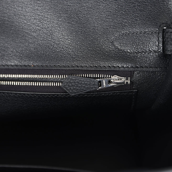 Hermes Birkin 30 Black Togo Palladium Hardware