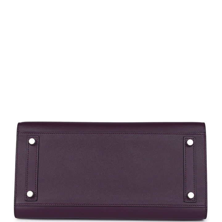 Hermes Birkin Sellier 30 Cassis Madame Palladium Hardware