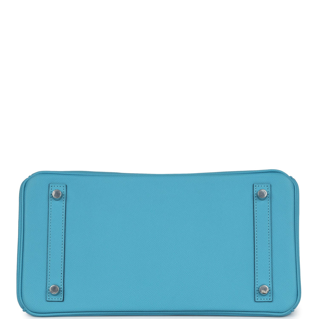 Hermes Birkin 30 Bleu du Nord Epsom Palladium Hardware