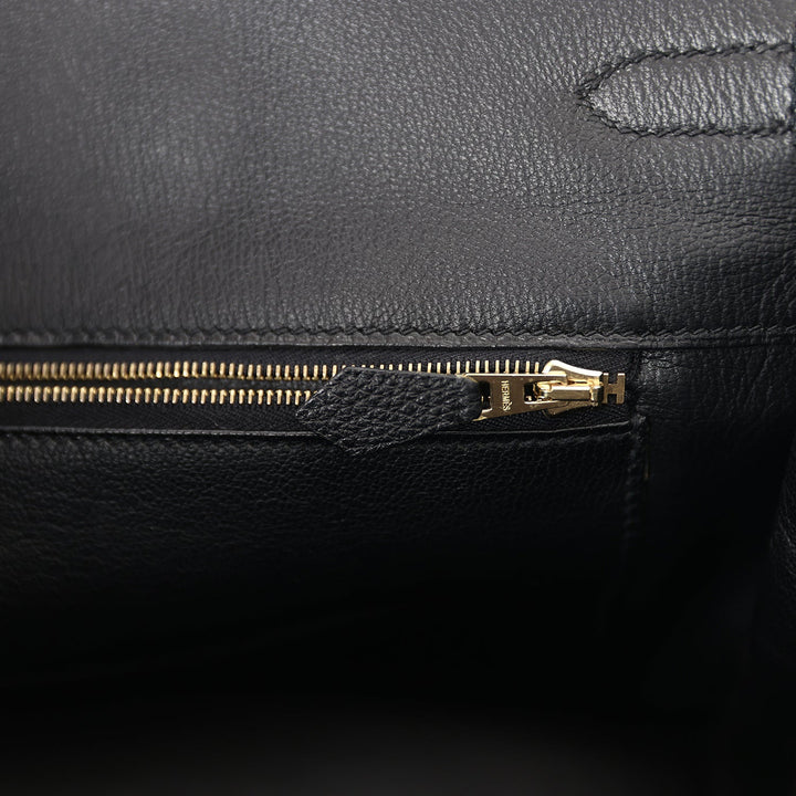New Hermes Birkin 40 Black Togo Gold Hardware