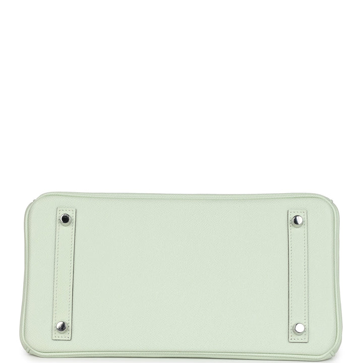 Hermes Birkin 30 Vert Fizz Epsom Palladium Hardware