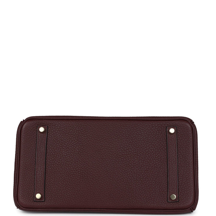 Hermes Birkin 35 Bordeaux Fjord Gold Hardware