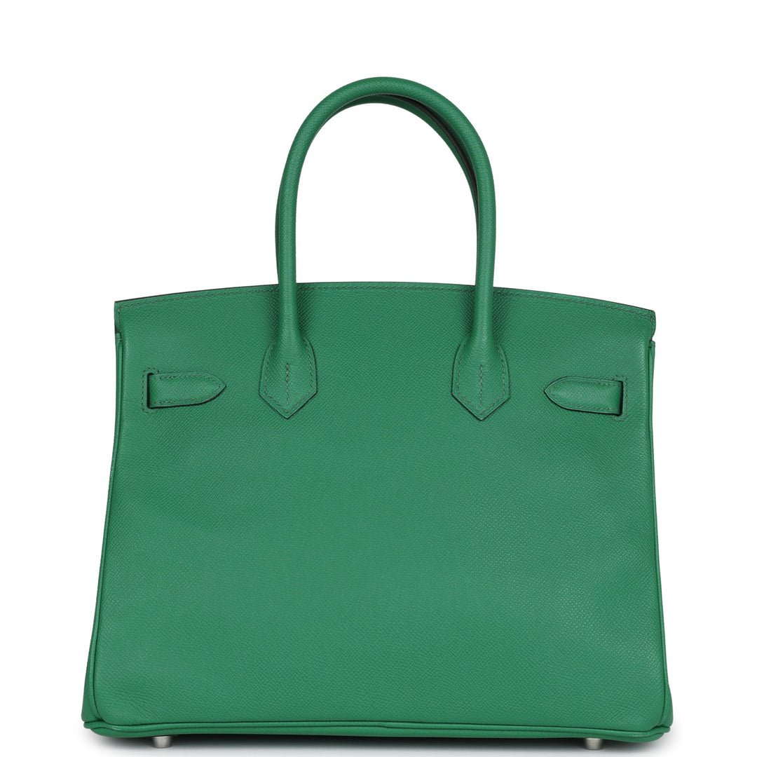 Hermes Birkin 30 Cactus Epsom Palladium Hardware