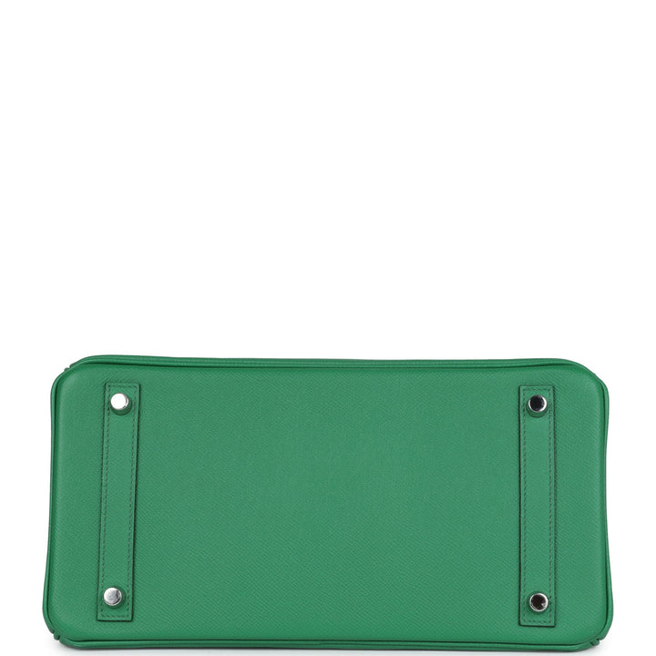Hermes Birkin 30 Cactus Epsom Palladium Hardware