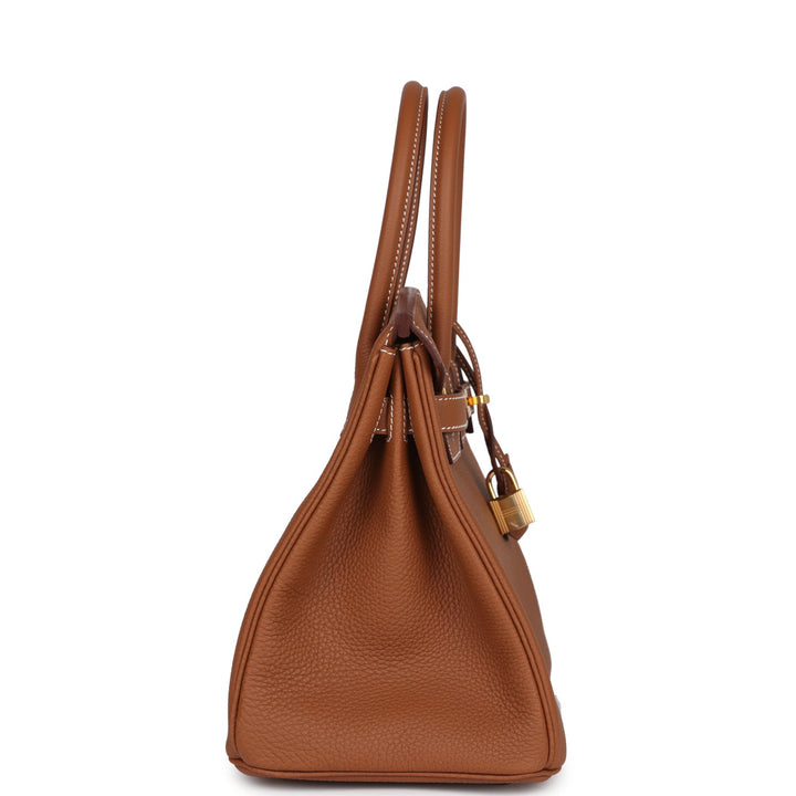 Hermes Birkin 30 Gold Togo Gold Hardware