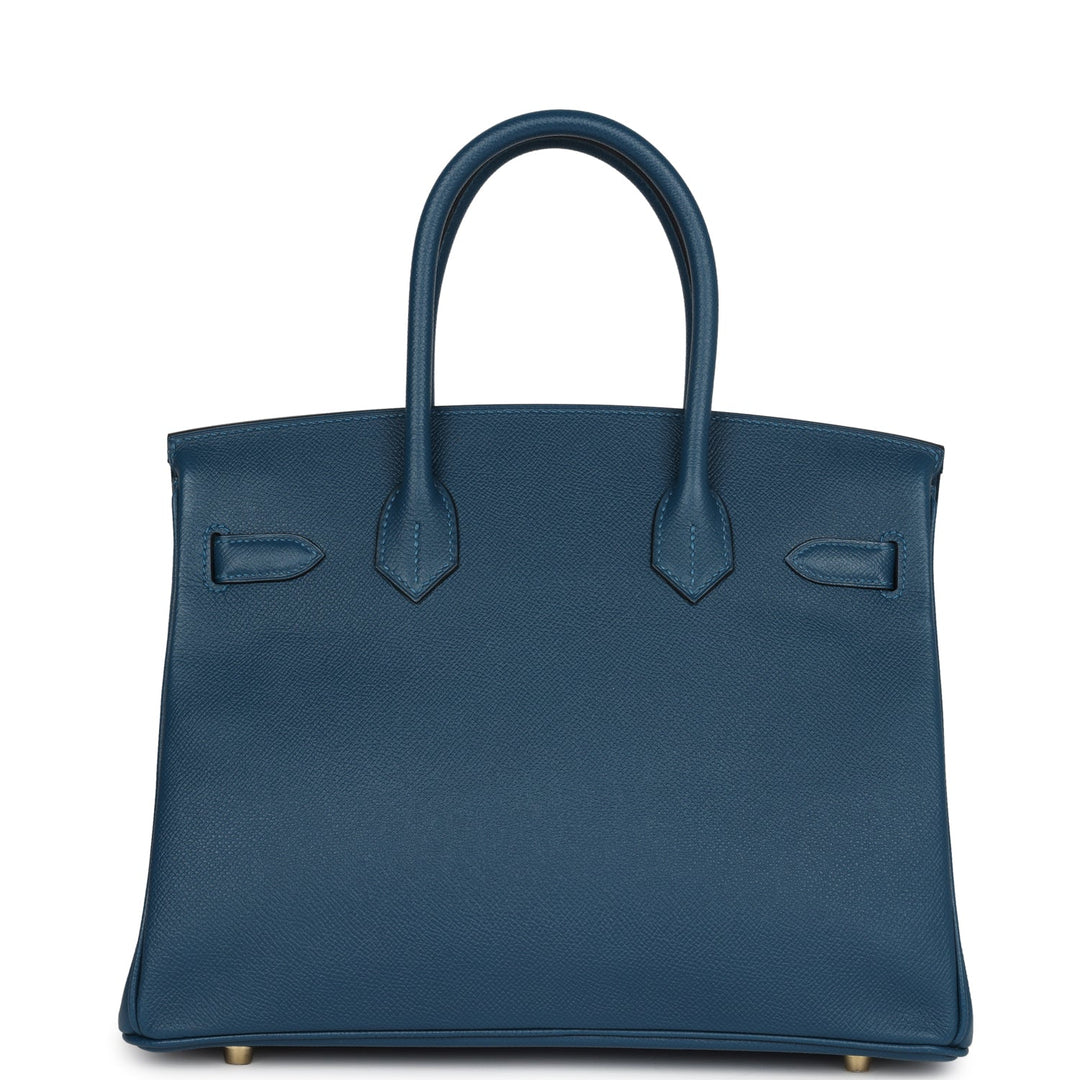 Hermes Birkin 30 Colvert Epsom Gold Hardware