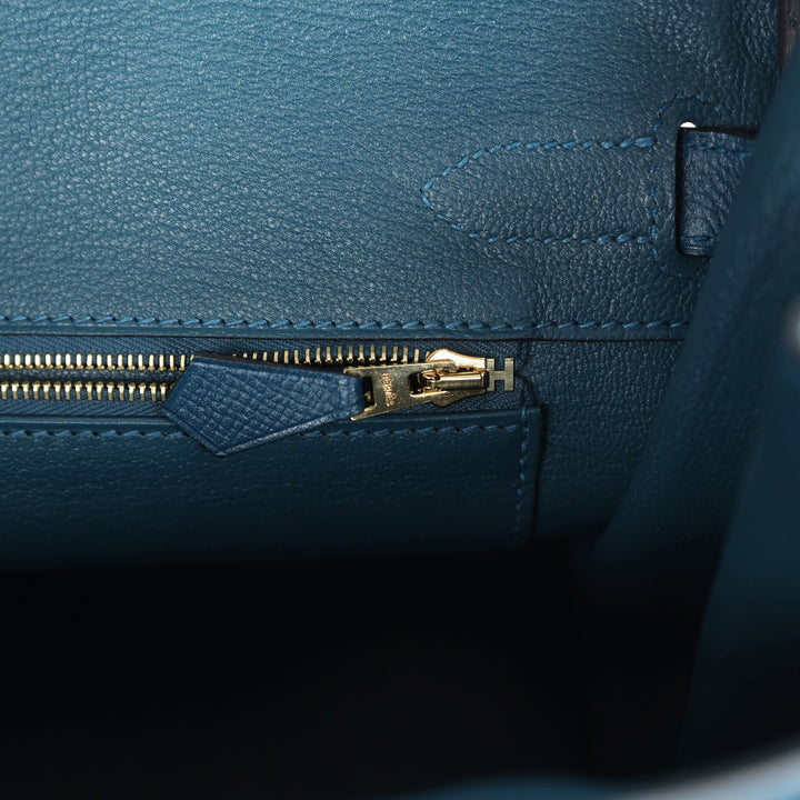 Hermes Birkin 30 Colvert Epsom Gold Hardware