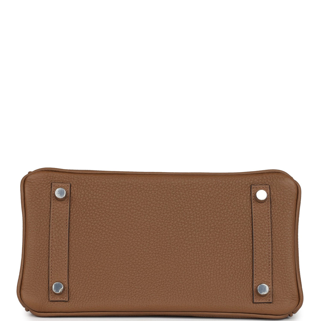 Hermes Birkin 25 Alezan Togo Palladium Hardware