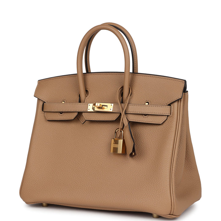 Hermes Birkin 25 Chai Togo Gold Hardware