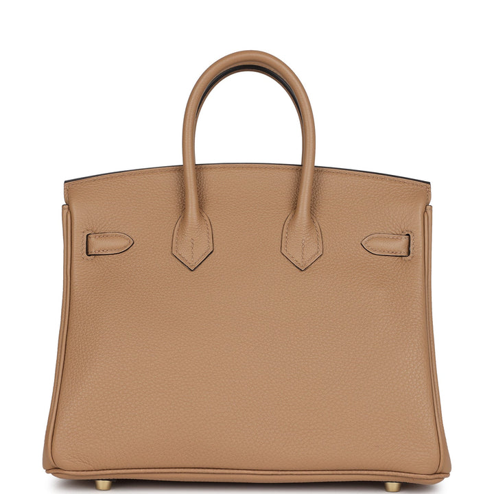 Hermes Birkin 25 Chai Togo Gold Hardware